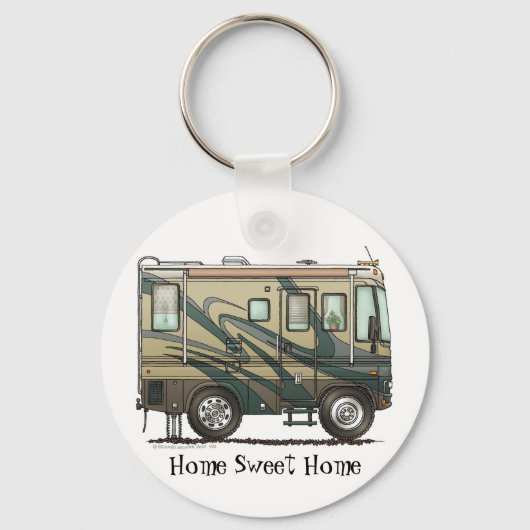 Big RV Camper Sleutelhangers HSH (Voorkant)
