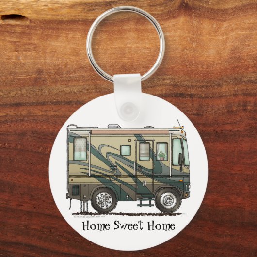 Big RV Camper Sleutelhangers HSH (Voorkant)