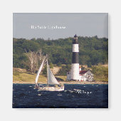 Big Sable Lighthouder en bootmagneet Magneet (Voorkant)