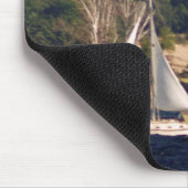 Big Sable Lighthouse & Boat mousepad Muismat (Hoek)