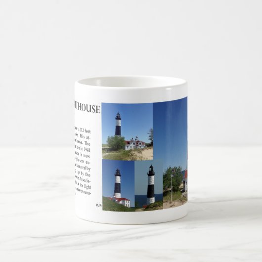 Big Sable Lighthouse history mok (Center)