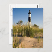 Big Sable Lighthouse-postcarcopy Briefkaart (Voorkant / Achterkant)