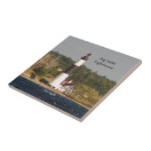 Big Sable Lighthouse uit watertegels Tegeltje (Zijkant)