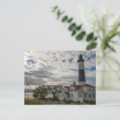 Big Sable Point Light, Michigan Briefkaart (Staand voorkant)