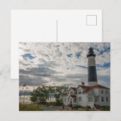 Big Sable Point Light, Michigan Briefkaart (Voorkant / Achterkant)