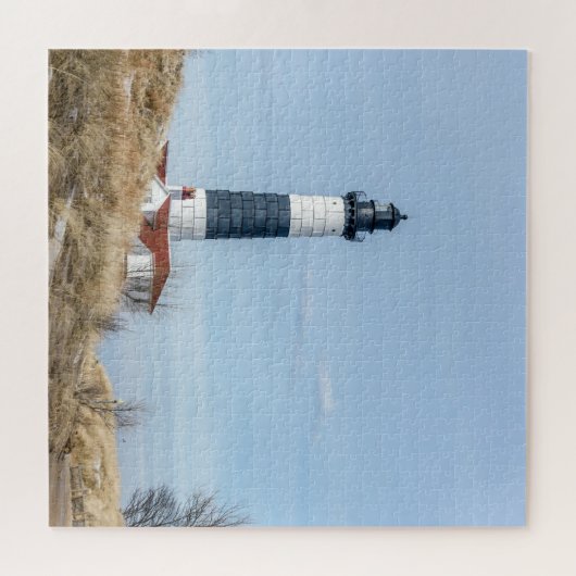 Big Sable Point Lighthouse and Tower - 676-stuk Legpuzzel (Horizontaal)