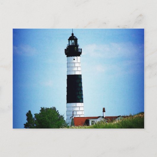 Big Sable Point Lighthouse Briefkaart (Voorkant)