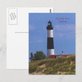Big Sable Point Lighthouse Briefkaart (Voorkant / Achterkant)