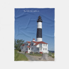 Big Sable Point Lighthouse fleece deken