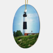 Big Sable Point Lighthouse Keramisch Ornament (Links)