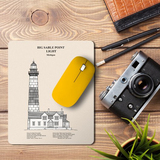 Big Sable Point Lighthouse - Michigan - SBD Muismat