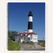 Big Sable Point Lighthouse notitieboek (Voorkant)