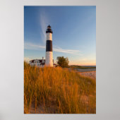 Big Sable Point Lighthouse On Lake Michigan 3 Poster (Voorkant)