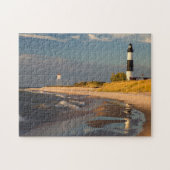 Big Sable Point Lighthouse op Lake Michigan 2 Legpuzzel (Horizontaal)