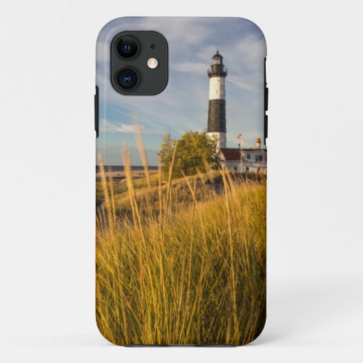 Big Sable Point Lighthouse op Lake Michigan Case-Mate iPhone Case (Achterkant)