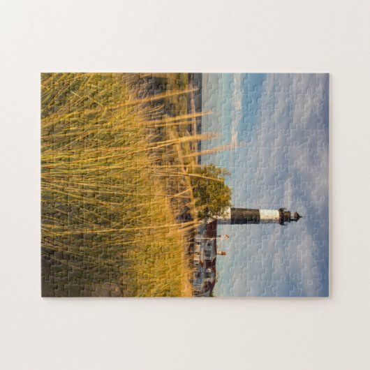 Big Sable Point Lighthouse op Lake Michigan Legpuzzel (Horizontaal)