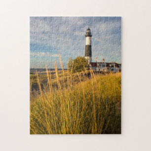 Big Sable Point Lighthouse op Lake Michigan Legpuzzel
