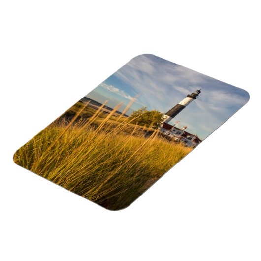 Big Sable Point Lighthouse op Lake Michigan Magneet (Linkerzijde)