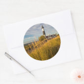 Big Sable Point Lighthouse op Lake Michigan Ronde Sticker (Envelop)