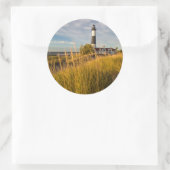 Big Sable Point Lighthouse op Lake Michigan Ronde Sticker (Tas)