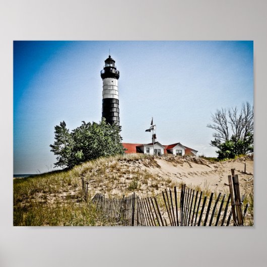 Big Sable Point Lighthouse Poster (Voorkant)