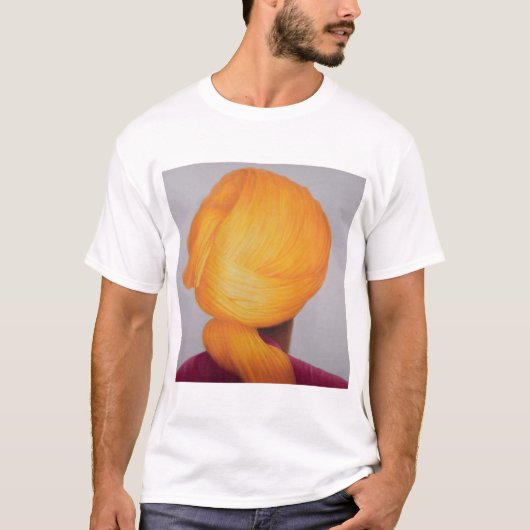 Big Saffron Turban T-shirt (Voorkant)