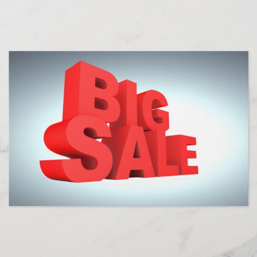 Big Sale flyers (Voorkant)