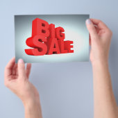 Big Sale flyers (Hand)
