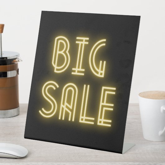 Big Sale Neon Sign Pedestal Sign Reclamebord Met Voetstuk (Insitu)