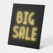 Big Sale Neon Sign Pedestal Sign Reclamebord Met Voetstuk (Voorkant)