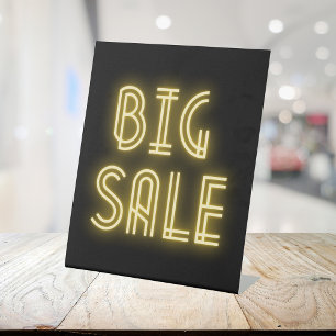Big Sale Neon Sign Pedestal Sign Reclamebord Met Voetstuk