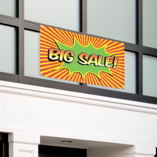 Big Sale Spandoek (Buitenkant Gebouw)