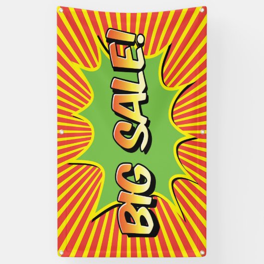 Big Sale Spandoek (Verticaal)