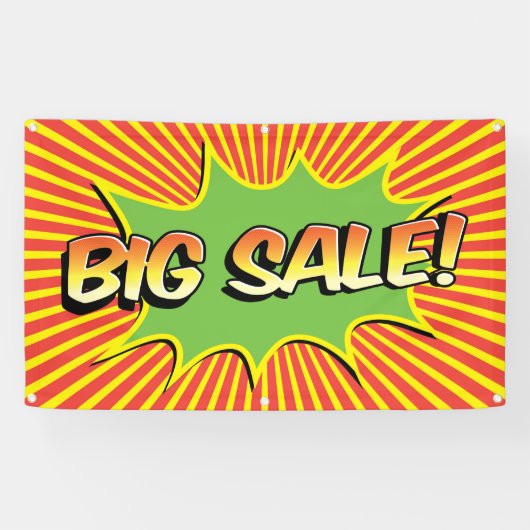 Big Sale Spandoek (Horizontaal)