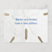 Big Sand Dollar die naar het strand Briefkaart gaa (Voorkant)