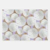 Big Sand Dollars patterned Flat Inpakpapier Vel (Voorkant 3)