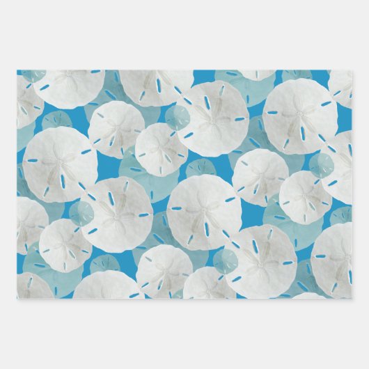 Big Sand Dollars patterned Flat Inpakpapier Vel (Voorkant)
