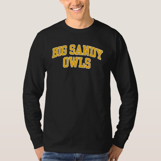 Big Sandy Community and Technical College Owls 02 T-shirt (Voorkant)