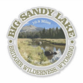 Big Sandy Lake (OBP) Sticker (Voorkant)
