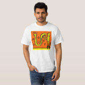 Big Saxophone Love-in Happiness Yes T-shirt (Voorkant volledig)