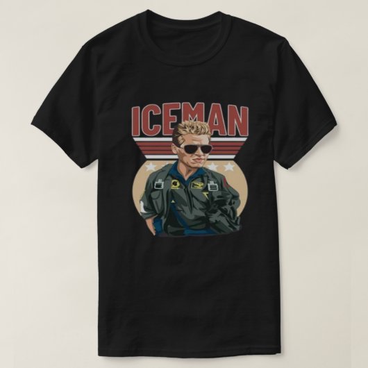 Big Screen Icon: Val Kilmer Vier het tijdloze T-shirt (Design voorkant)