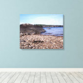 Big Sebago Lake 3, Maine Canvas Afdruk (Insitu (Houten vloer))