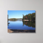 Big Sebago Lake, Maine Canvas Afdruk (Voorkant)