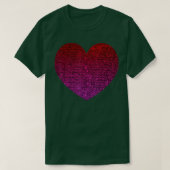 Big Sequin Heart T-shirt (Design voorkant)