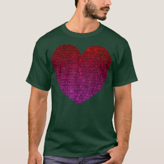 Big Sequin Heart T-shirt