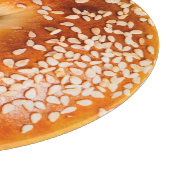 Big Sesame Bagel Cutting Board Snijplank (Hoek)