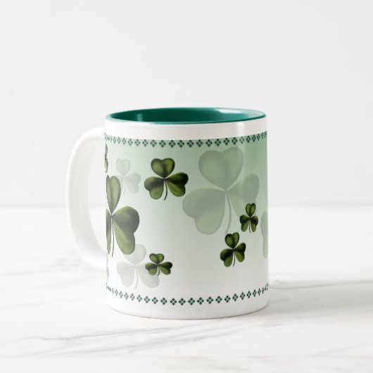 Big Shamrock Mok (Voorkant links)