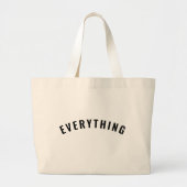 Big Shopping Bag voor alles Grote Tote Bag (Voorkant)