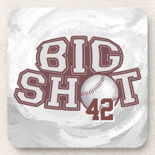 Big Shot Baseball Bier Onderzetter (Voorkant)