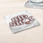 Big Shot Baseball Kartonnen Onderzetters (Schuin)